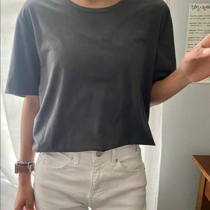 grey soft long tshirt or dress